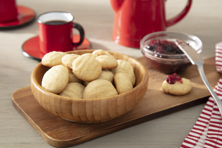 Biscoito de Nata com Apenas 5 Ingredientes