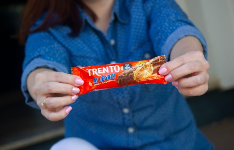 A História do Chocolate Trento.