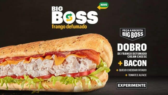 Subway anuncia Big Boss Frango Defumado